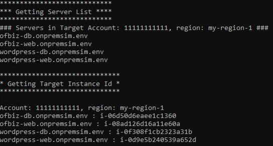 list migrated