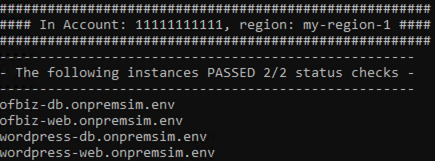 status check